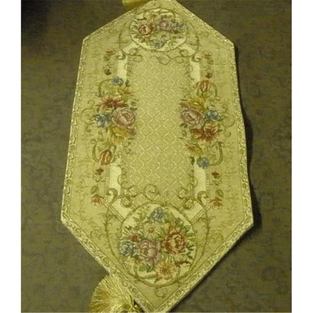 Fastfood 13 x 54 in. Begium Table Runner Plazza FA2570217